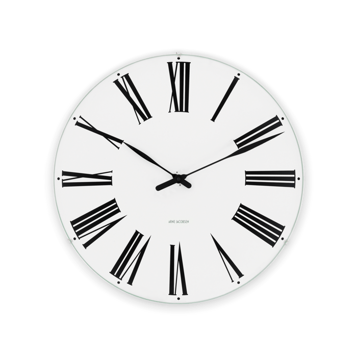 Arne Jacobsen Roman Wall Clock, Medium, Ø: 8.3 Arne Jacobsen Roman Wall Clock, Medium, Ø: 8.3