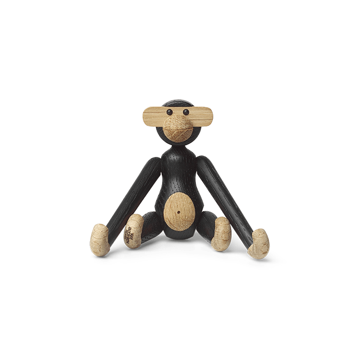 Kay Bojesen Monkey, Dark Stained Oak, Mini – rosendahl.com