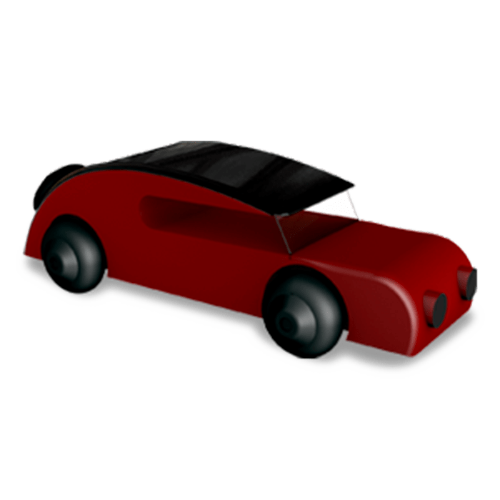 Kay Bojesen Sedan, Black/Red – rosendahl.com