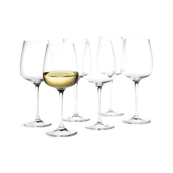 dessert wine glasses Holmegaard Bouquet Dessert Wine Glass, Clear, 10.8 Oz, 6 Pcs