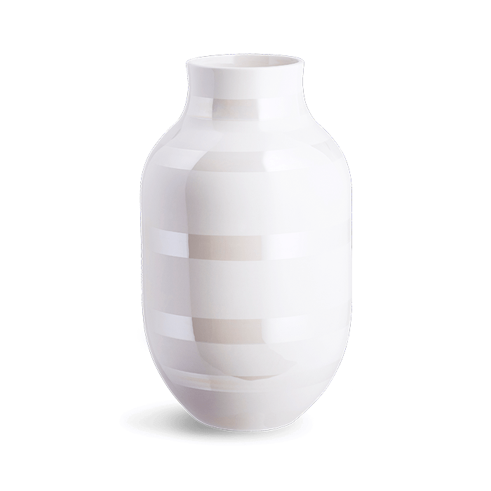 Kähler Omaggio Vase, Mother Of Pearl, H: 12.2
