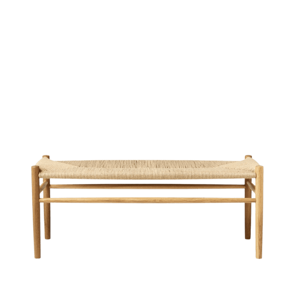 FDB Møbler J83B Bench, Nature Lacquered Oak – rosendahl.com