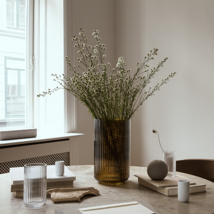 Lyngby Porcelæn Vase, Clear – rosendahl.com