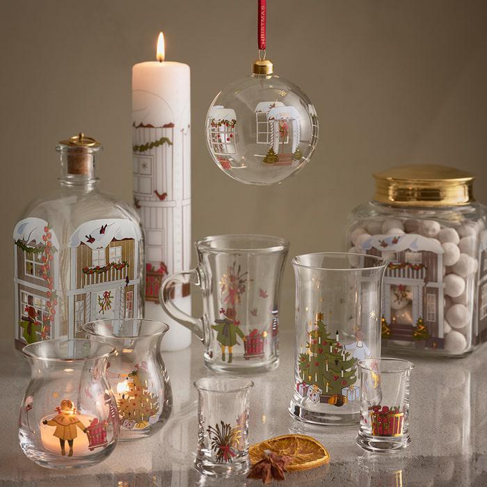 Holmegaard Christmas Bottle, Multi, 24.7 Oz – rosendahl.com