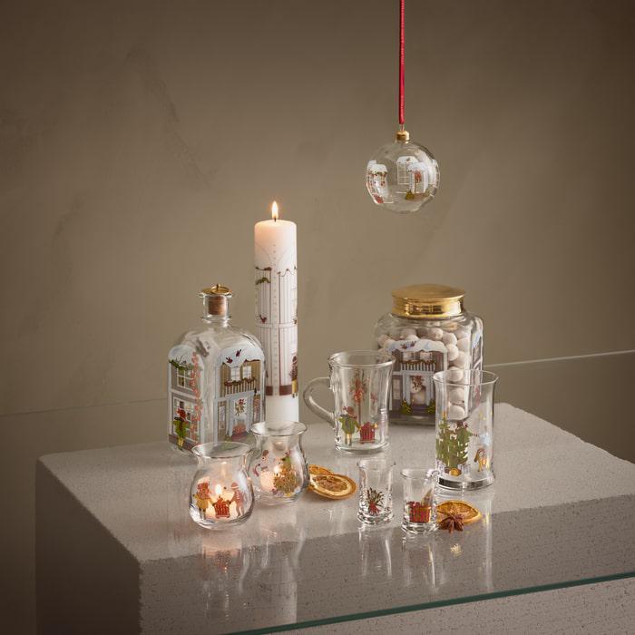 Holmegaard Christmas Bottle, Multi, 24.7 Oz – rosendahl.com
