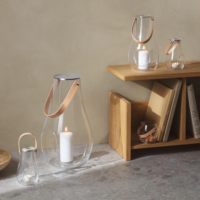 Holmegaard Design With Light Lantern, Clear – rosendahl.com