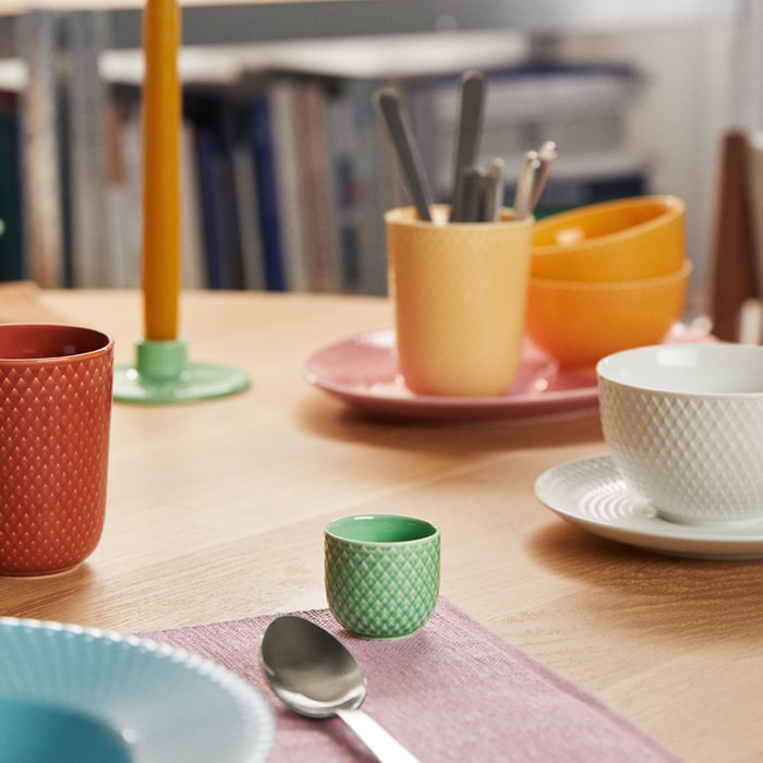 Lyngby Rhombe Color Egg Cup