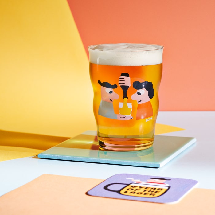 Holmegaard X Mikkeller Bierglas 2025 – 383 Ml, Transparent, Maschinengeblasen, In Geschenkbox