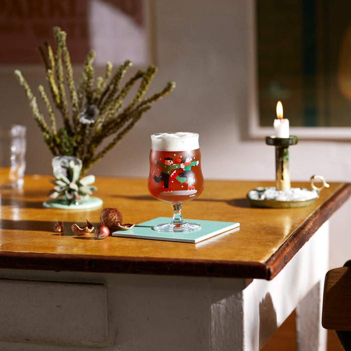 Holmegaard x Mikkeller Universal Beer Christmas Glass, 13.5 Oz