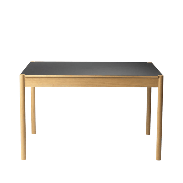 FDB Møbler C44 Dining Table, Nature Lacquered Oak/Beige/Neutral