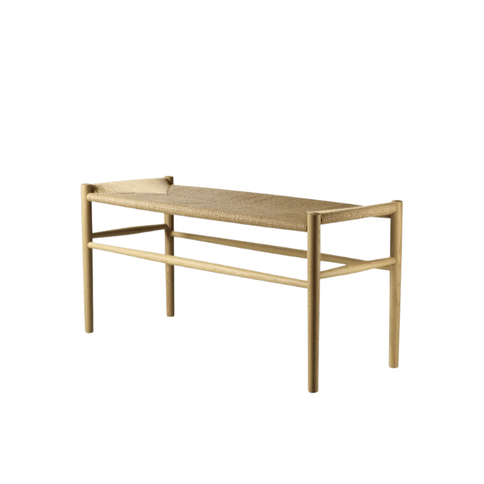 FDB Møbler J163, Piano Bench, Nature Lacquered Oak – rosendahl.com