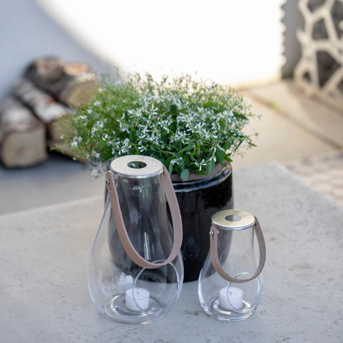 Holmegaard Design With Light Lantern, Clear – rosendahl.com