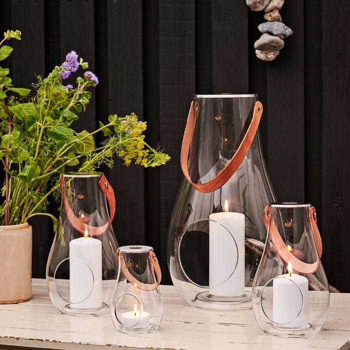 HOLMEGAARD DESIGN WITH LIGHT ランタン Holmegaard Design With Light Lantern, Clear – rosendahl.com