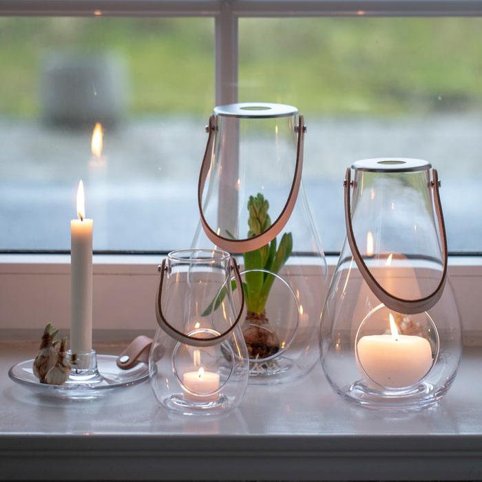Holmegaard Design With Light Lantern, Clear – rosendahl.com