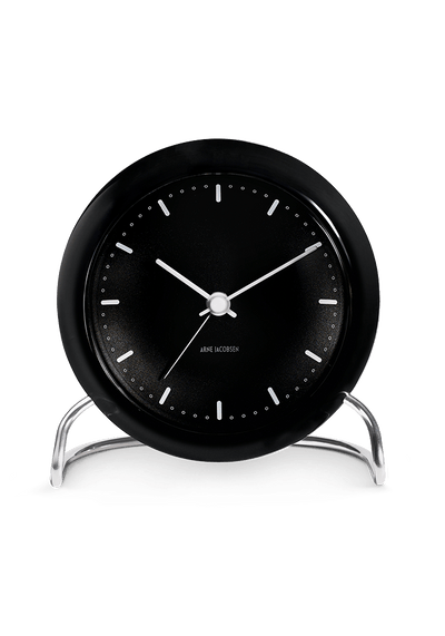 Arne Jacobsen City Hall Table Clock, Ø: 4.3''