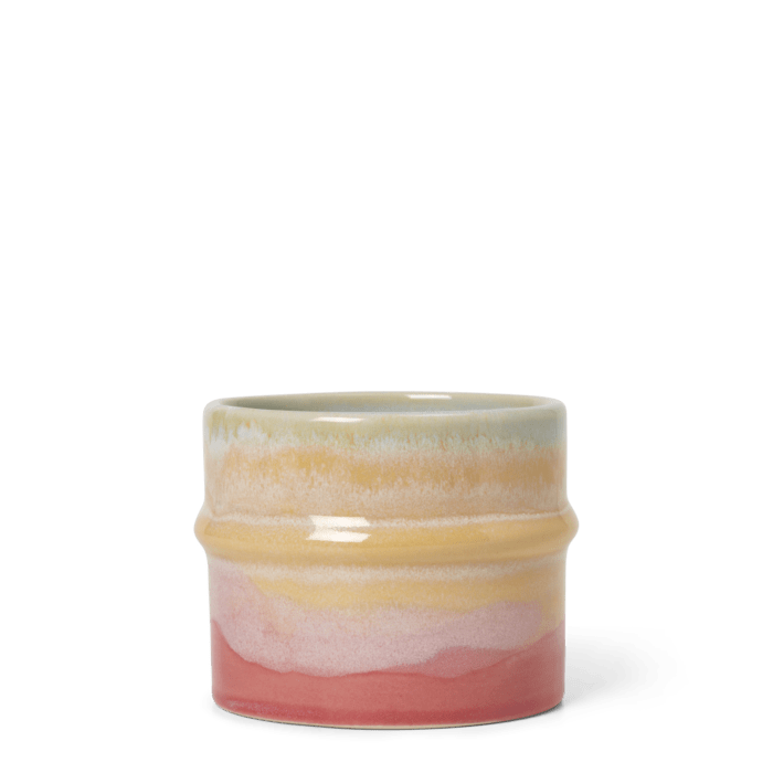 Kähler Poppery Mug, Pink/Mint/Yellow – rosendahl.com
