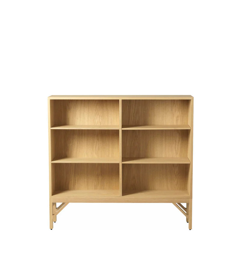 FDB Møbler A152 Shelving Unit, Nature Lacquered Oak