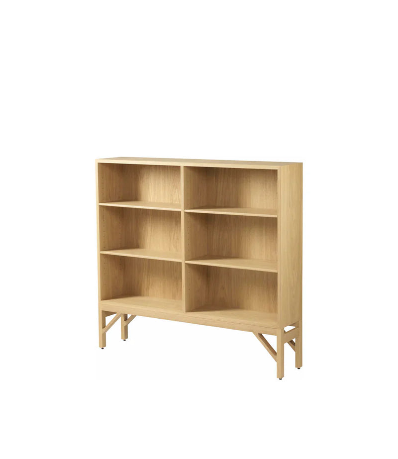 FDB Møbler A152 Shelving Unit, Nature Lacquered Oak