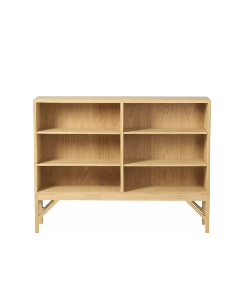 FDB Møbler A153 Shelving Unit, Nature Lacquered Oak
