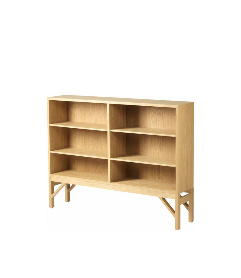 FDB Møbler A153 Shelving Unit, Nature Lacquered Oak