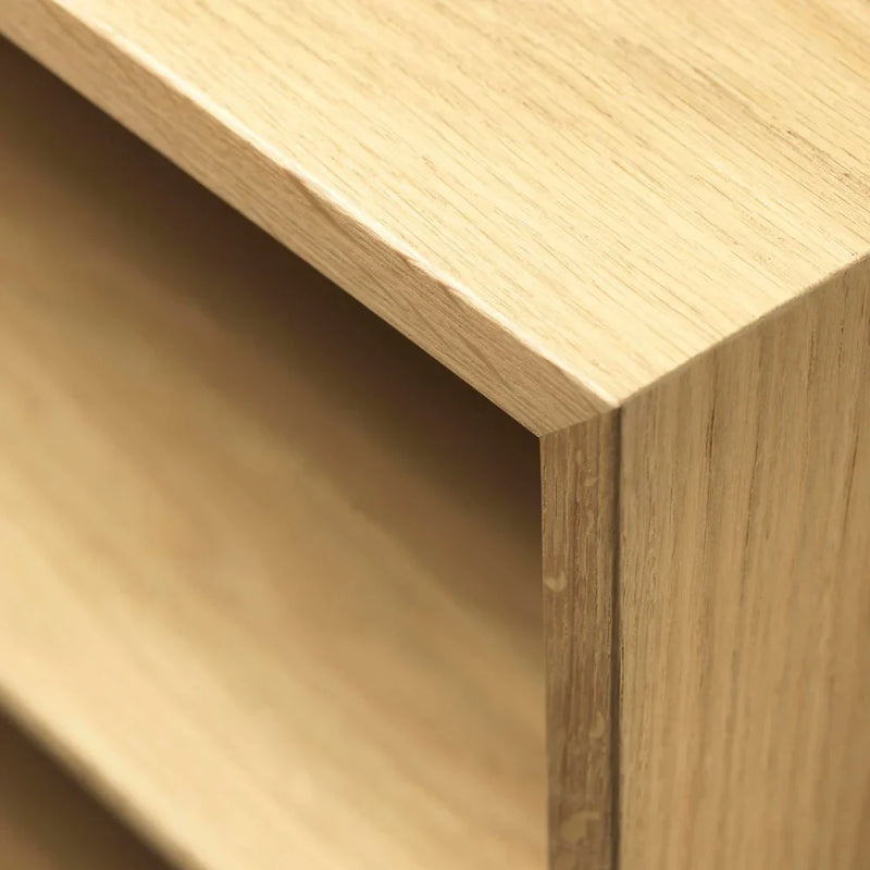 FDB Møbler A154 Shelving Unit, Nature Lacquered Oak