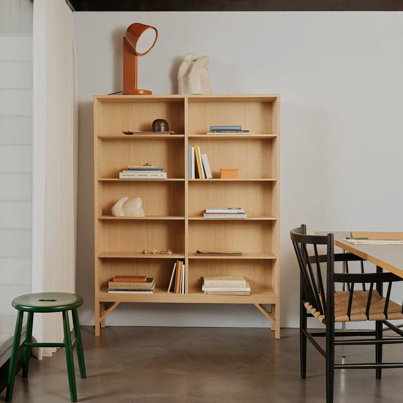 FDB Møbler A154 Shelving Unit, Nature Lacquered Oak