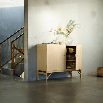 FDB Møbler A232 Sideboard, Nature Lacquered Oak