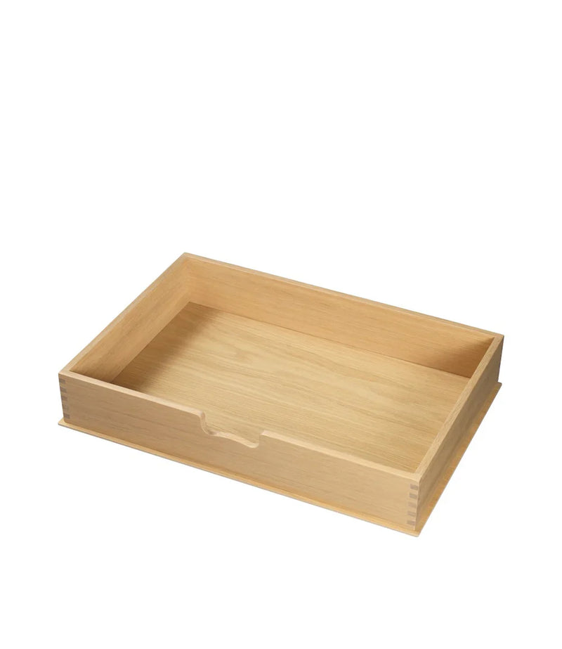 FDB Møbler A232 Drawer for Sideboard, Nature Lacquered Oak, Large