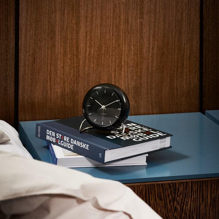 Arne Jacobsen City Hall Table Clock, Ø: 4.3