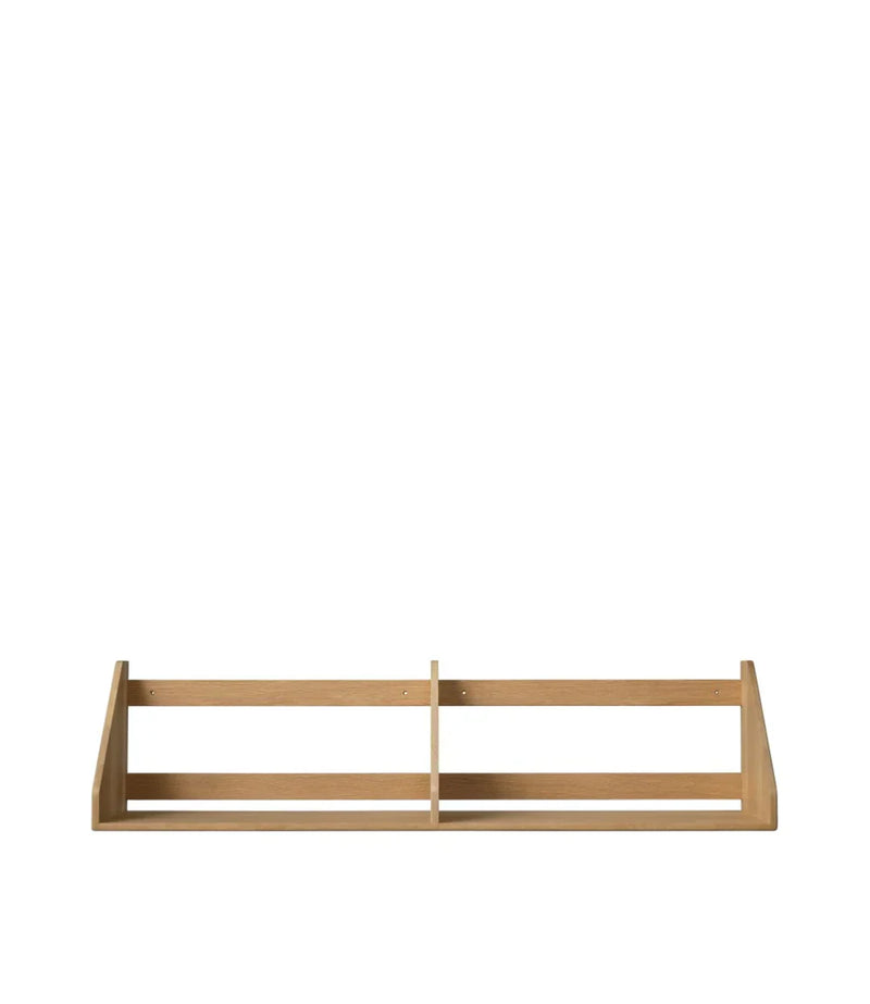 FDB Møbler B5 Shelf, Solid Nature Lacquered Oak