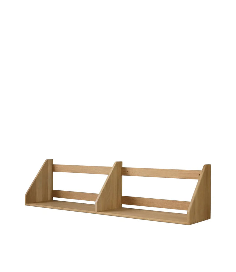FDB Møbler B5 Shelf, Solid Nature Lacquered Oak