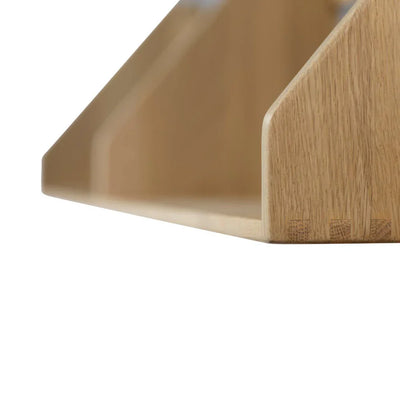 FDB Møbler B5 Shelf, Solid Nature Lacquered Oak