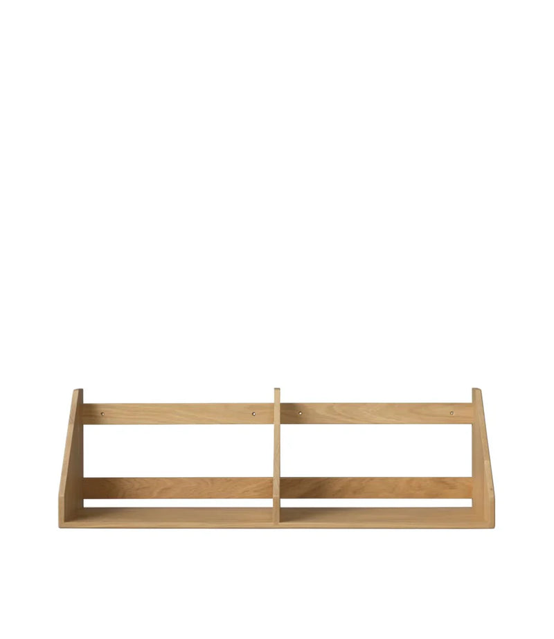 FDB Møbler B5 Shelf, Solid Nature Lacquered Oak