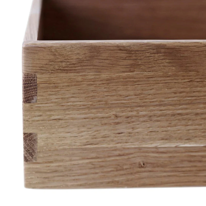 FDB Møbler B98 Bookcase Plinth, Solid Nature Lacquered Oak