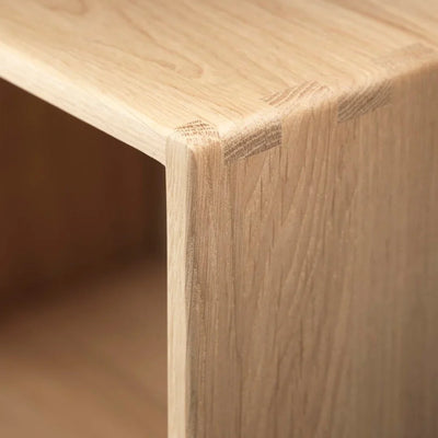 FDB Møbler B98 Bookcase, Solid Nature Lacquered Oak