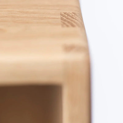 FDB Møbler B98 Bookcase, Solid Nature Lacquered Oak