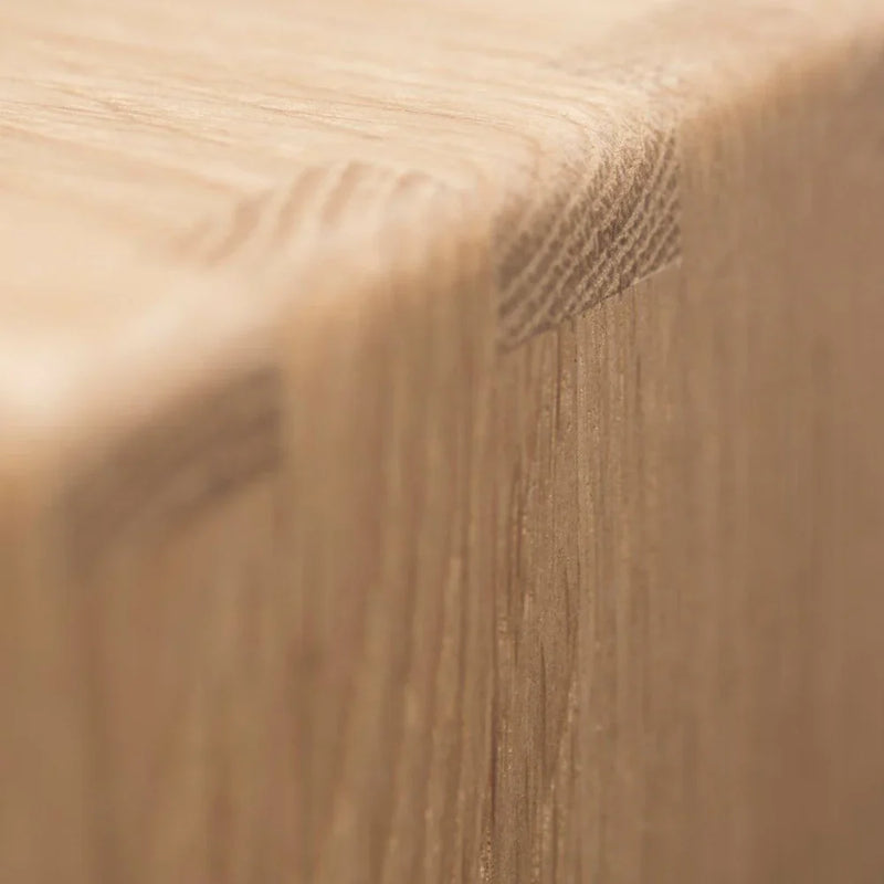 FDB Møbler B98 Bookcase, Solid Nature Lacquered Oak