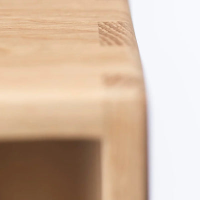 FDB Møbler B98 Bookcase, Solid Nature Lacquered Oak