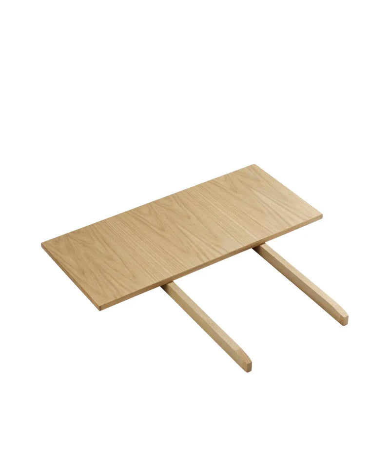 FDB Møbler C35 Extra Leaf, Nature Lacquered Oak, Large