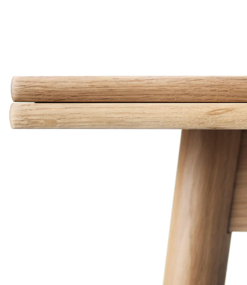 FDB Møbler C35B Dining Table, Nature Lacquered Oak