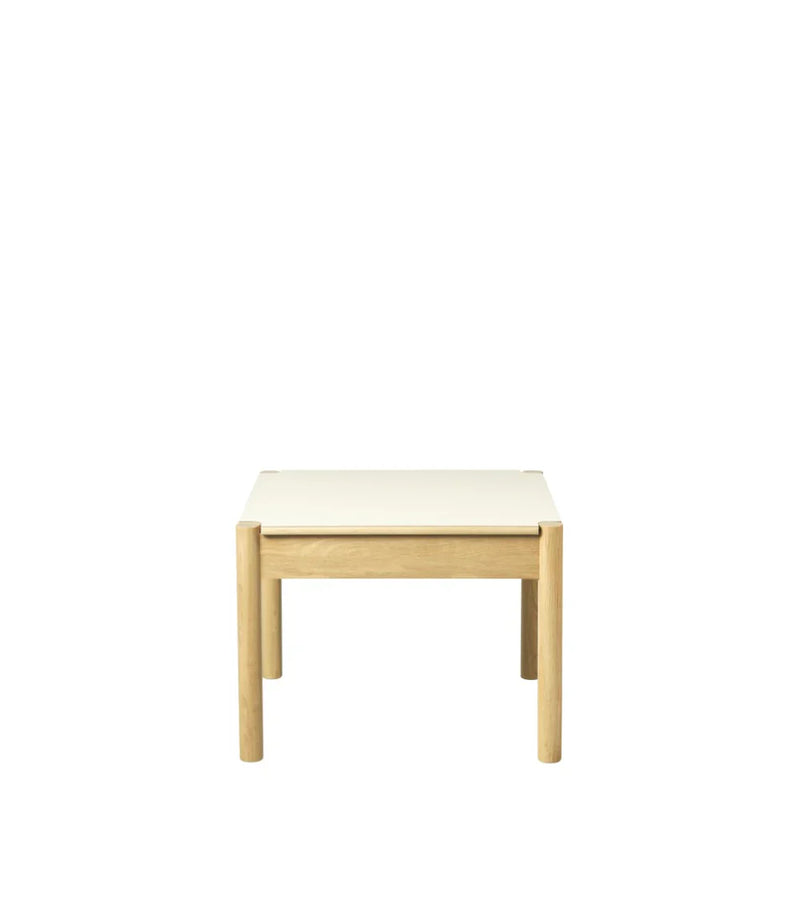 FDB Møbler C44 Coffee Table, Nature Lacquered Oak/Beige
