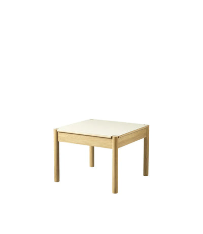 FDB Møbler C44 Coffee Table, Nature Lacquered Oak/Beige