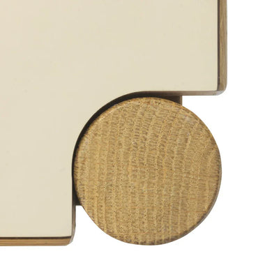 FDB Møbler C44 Dining Table, Nature Lacquered Oak/Beige/Neutral