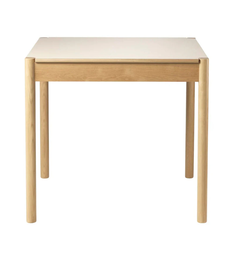 FDB Møbler C44 Dining Table, Nature Lacquered Oak/Beige/Neutral