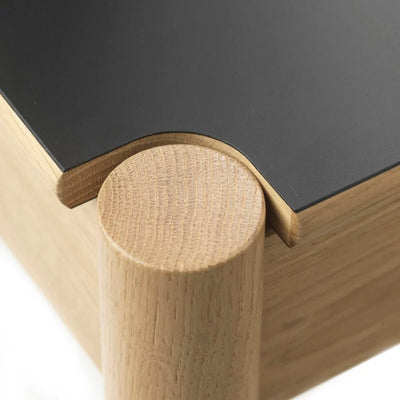 FDB Møbler C44 Dining Table, Nature Lacquered Oak/Beige/Neutral