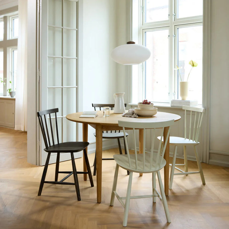 FDB Møbler C62 Bjørk Dining Table, Solid Nature Oiled Oak
