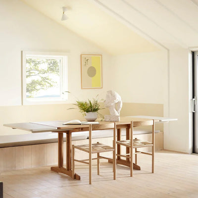 FDB Møbler C64 Shaker Extra Leaf, Silk Grey