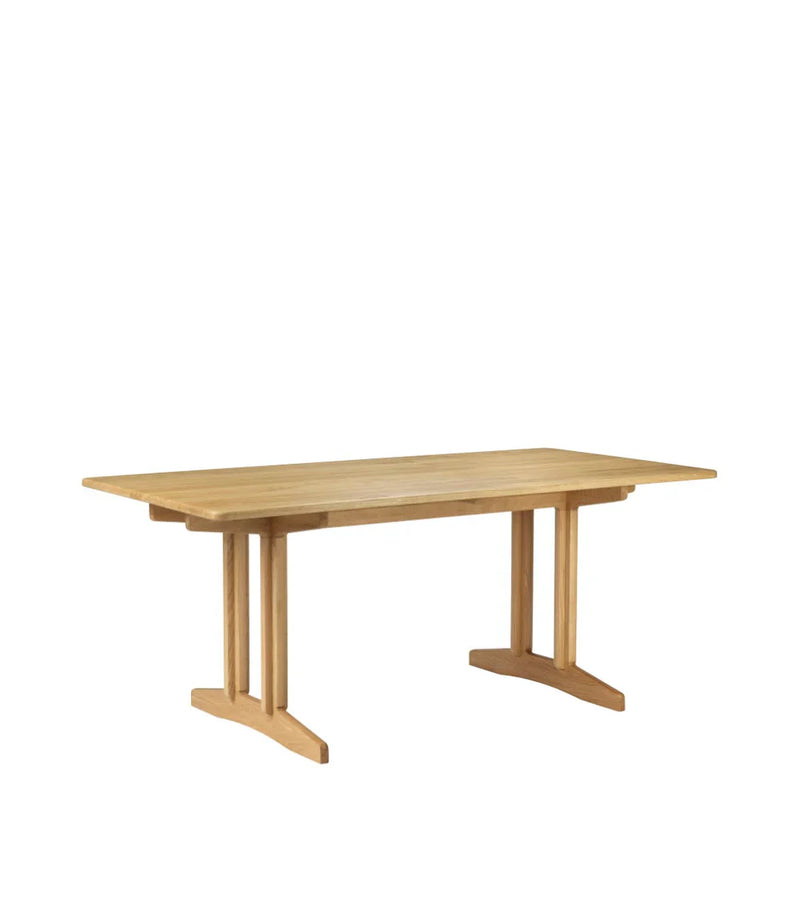 FDB Møbler C64 Shaker Dining Table, Solid Nature Oiled Oak