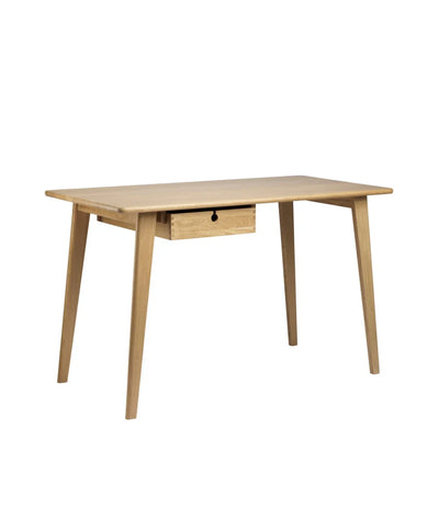 FDB Møbler C67 Butler Desk, Solid Nature Lacquered Oak, Small