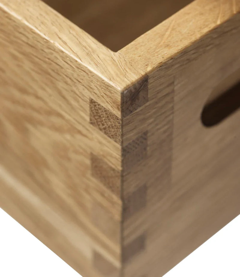 FDB Møbler C67 Butler Desk, Solid Nature Lacquered Oak, Large